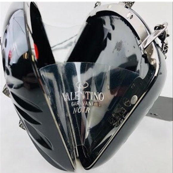 NWT auth VALENTINO black POP rockstud MINIAUDIERE - Picture 4 of 8